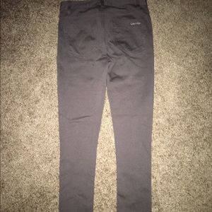 Calvin Klein brown jeggings size 2
