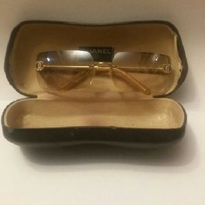 AUT?NTIC CHANEL CRISTAL MIRROR SUNGLASSES.