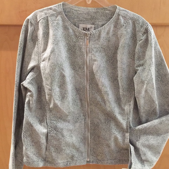 💥FLASH SALE💥Women's  Jacket Faux SnakeSkin  SzXL
