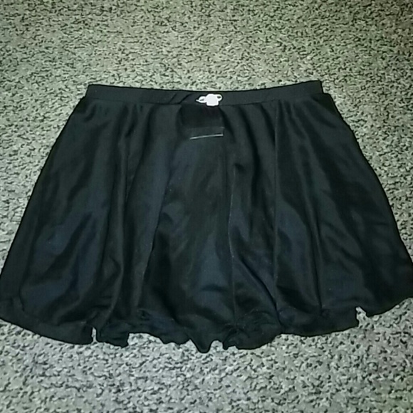 GIRLS BLACK BALLET SKIRT SZ 7/8