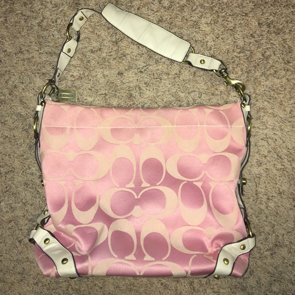 PINK COACH PURSE