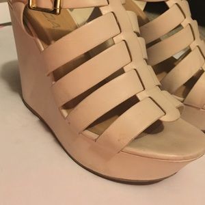 Tan wedges