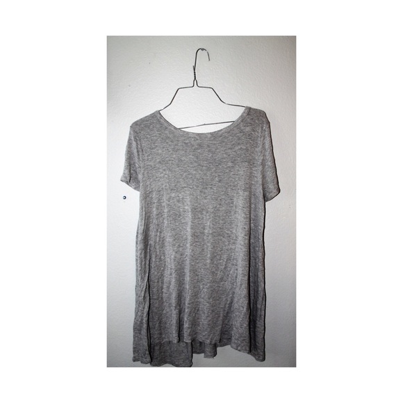 GREY TEE SHIRT DRESS