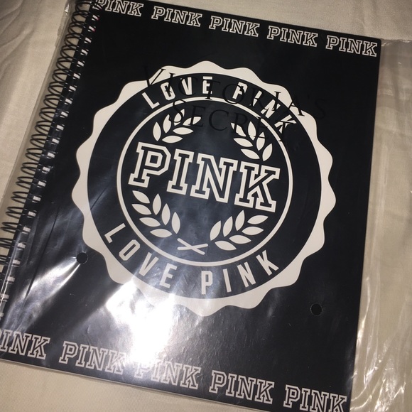 VS PINK PLANNER (black logo)