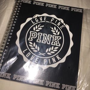 VS PINK PLANNER (black logo)