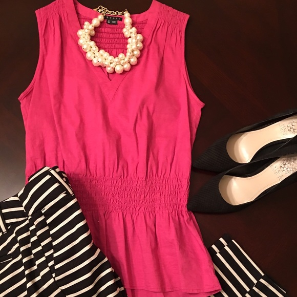 Theory peplum top