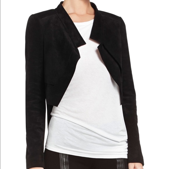BCBG Norton suede jacket