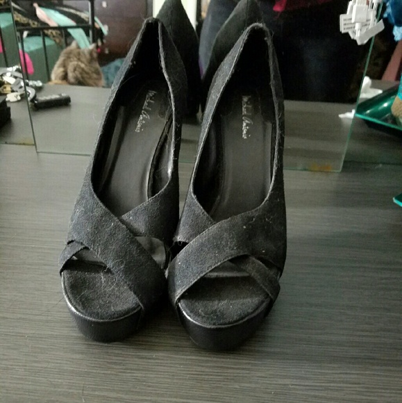 Black heels