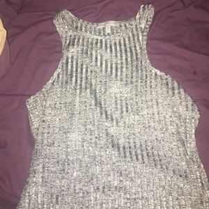Charlotte Russe high neck tank top