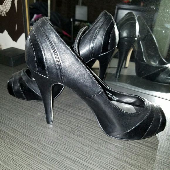 Black heels