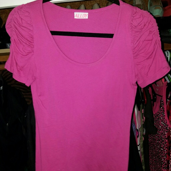 Fuchsia top