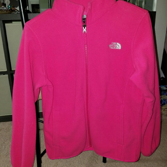 North face fleece zip up