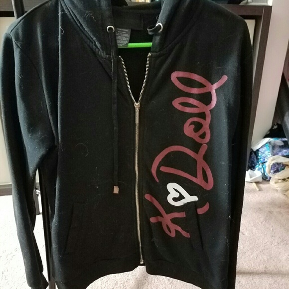 Black zip up
