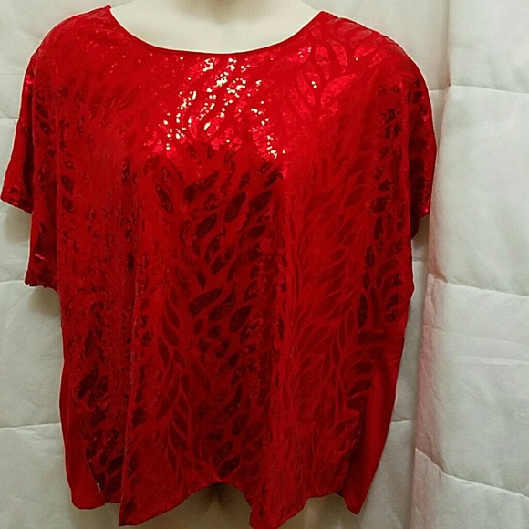 Plus size Dressy sequin top
