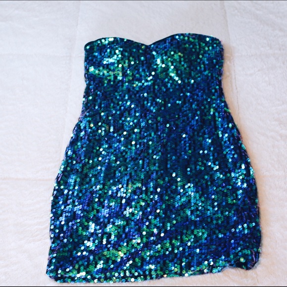 Mermaid Sequin Clubbing/Homecoming Dress