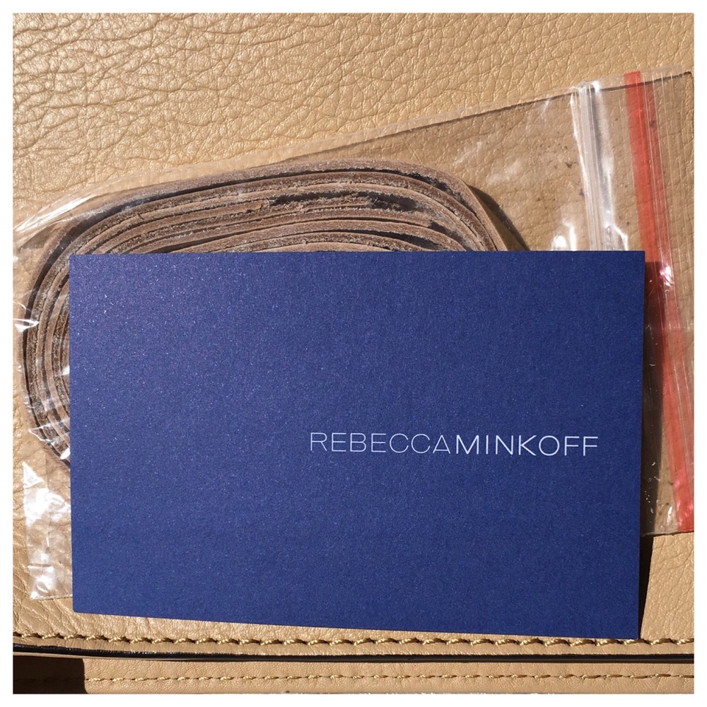 REBECCA MINKOFF BEIGE TOTE - Picture 4 of 6