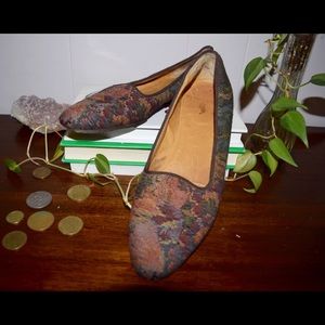 Ralph Lauren Tapestry Flats