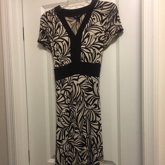 MUST GO!!! Brown and Beige Dress