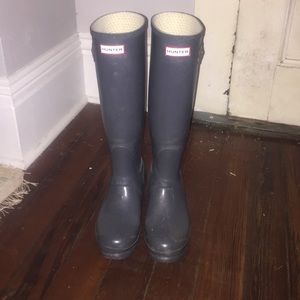 Tall Hunter rain boots