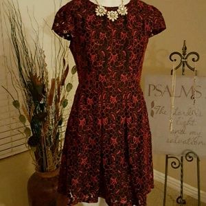 Romeo Juliet Couture Lace Fully Lined Dress