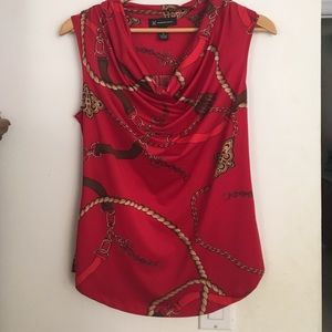 INC classy pretty sleeveless top