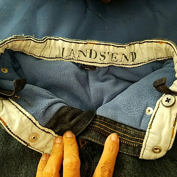 Kids fleece lined jeans - Picture 2 of 2