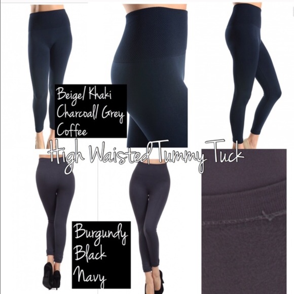 High waisted Tummy Tuck Leggings - Picture 3 of 4