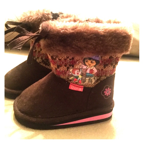 ❌SOLD❌SOLD❌SOLD❌Dora Brown Boots Toddler Girl 5