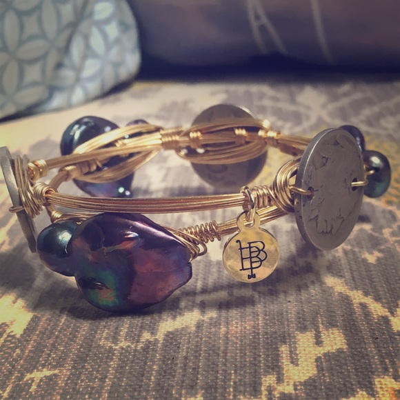 Bourbon & Bowties Purple Bangle