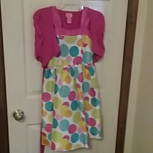 2-piece  dress with sweater