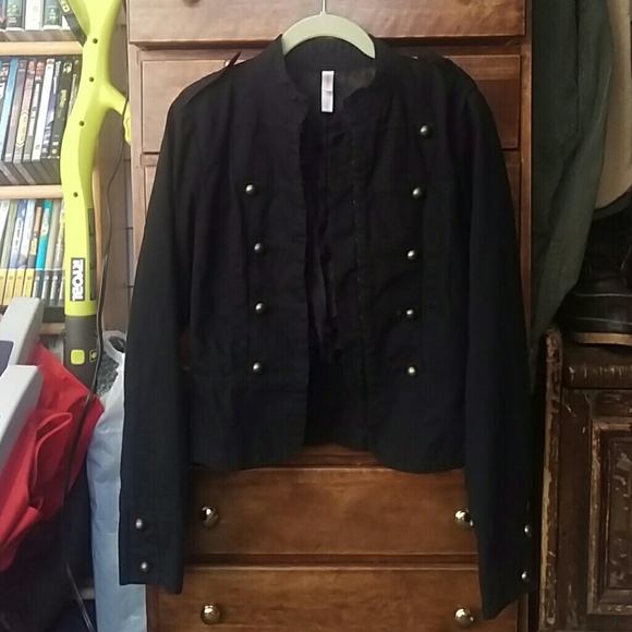 Black Military Jacket