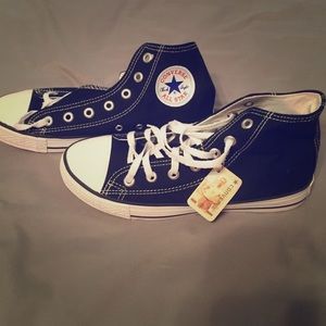 Black Converse sneakers