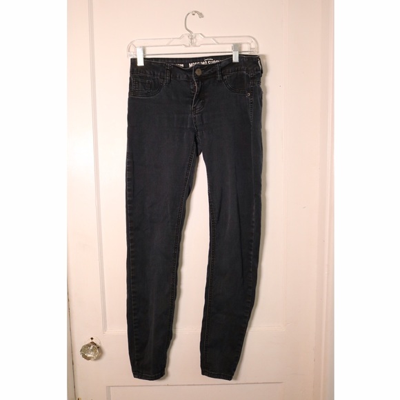 Black denim legging sz 6 / 7
