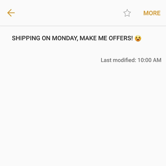 Shipping on Monday! - Picture 1 of 1