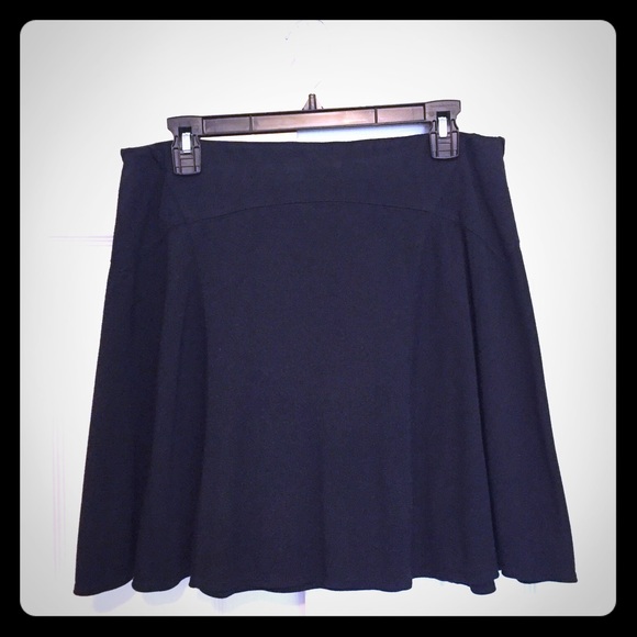 Black Flowy Skirt