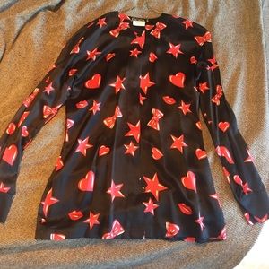 Incredible silk blouse from Bergdorf Goodman