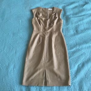Tan Calvin Kline dress - perfect for the office!