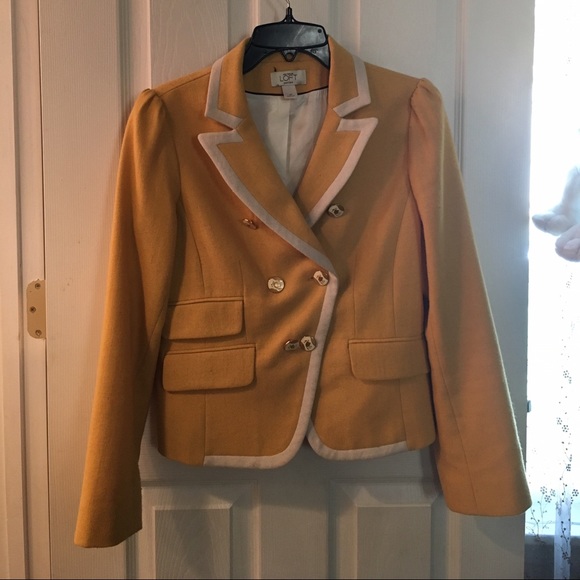 Loft double-breasted blazer