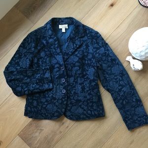 Donating! Talbots Brocade Blazer