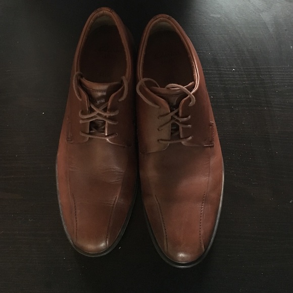 Clarks dress shoes.