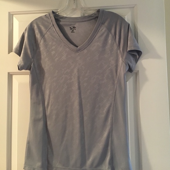 Grey workout top- CG by Champion