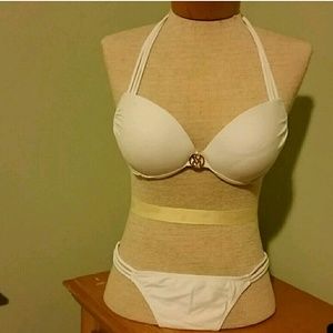 White bathing suit