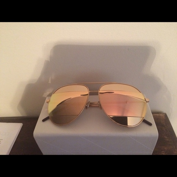 Dior Split Aviator Sunglasses Pink!