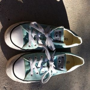 Turquoise All Star Converse