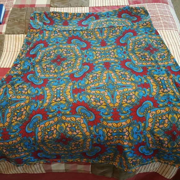 LULA ROE Azure Skirt