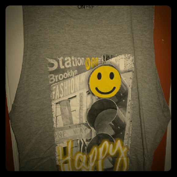 On Fire graphic shirt