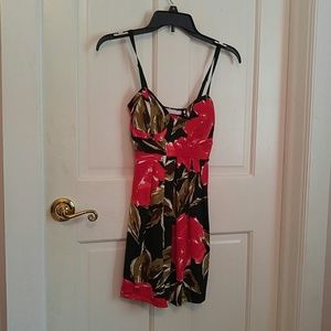 Mini floral dress