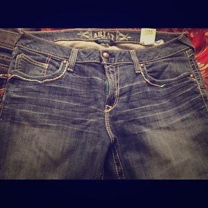Brand new Ariat turquoise jeans
