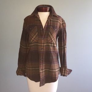 Ralph Lauren Equestrian Plaid Flannel Shirt
