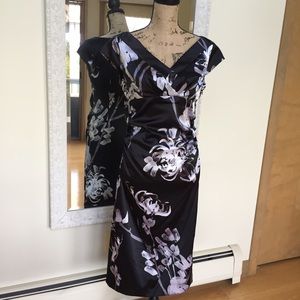 Black, Gray & White Dress